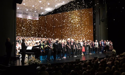 The 11th  European Festival of Youth Choirs Basel May 8th – 13th, 2018.
Final Concert 